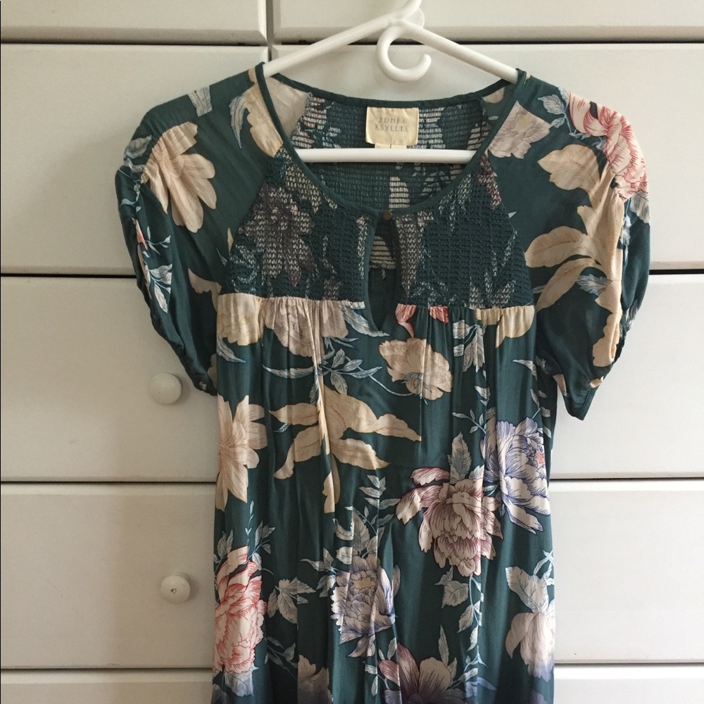 Anthropologie multicolored tunic.